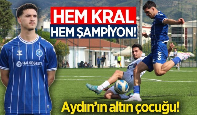 Hem kral, hem şampiyon! Aydın'ın altın çocuğu: Mehmet Eren Dağbaşı!