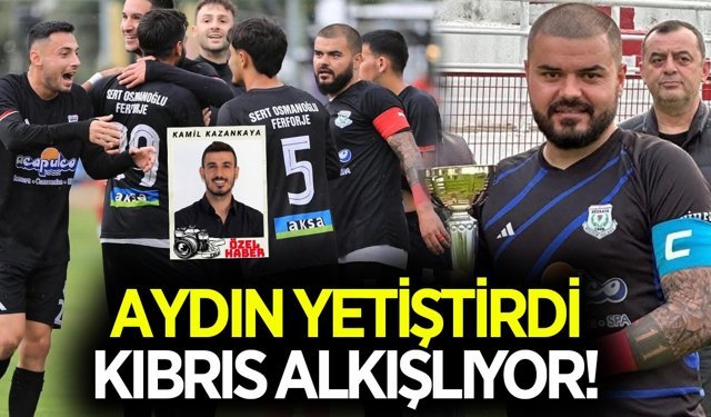 Aydınlı futbolcu Günay, KKTC’de gollerine devam ediyor: Hedef Süper Lig!