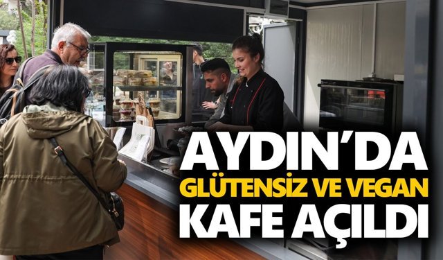 Aydın’da Glütensiz ve Vegan Kafe açıldı