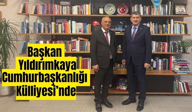 Başkan Yıldırımkaya: "Hedefimiz ilçemizin yarınları"