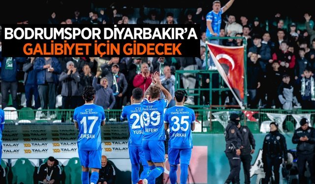 Bodrumspor, Diyarbakır'da Amedspor'un konuğu olacak