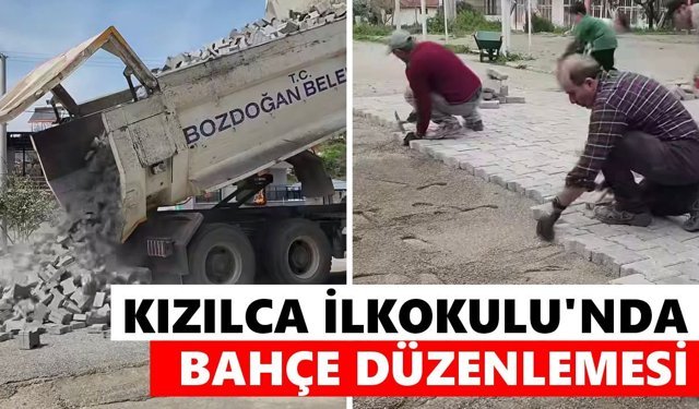 Bozdoğan Belediyesi'nde okullara destek