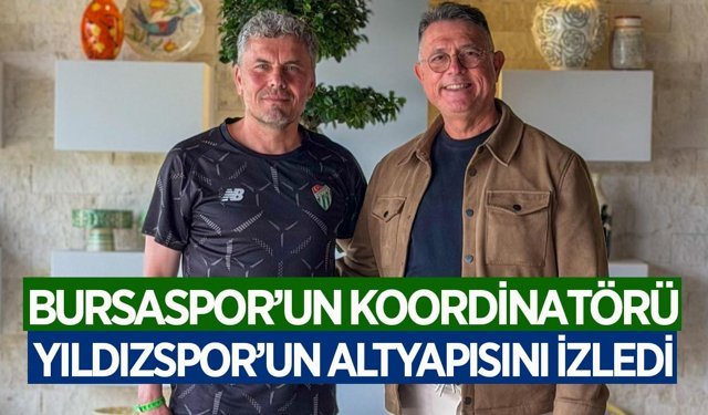 Bursaspor'un Altyapı Koordinatörü, Aydın Yıldızspor'un altyapısını izledi