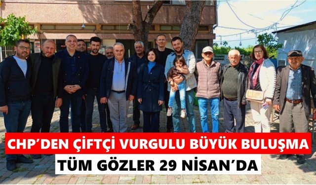CHP Nazilli Solakoğlu programına hazırlanıyor