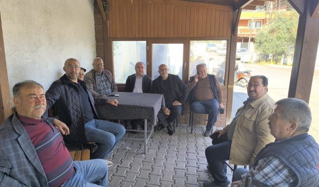 CHP’li Karakoz Balatçık’ta üretici ve emeklileri dinledi