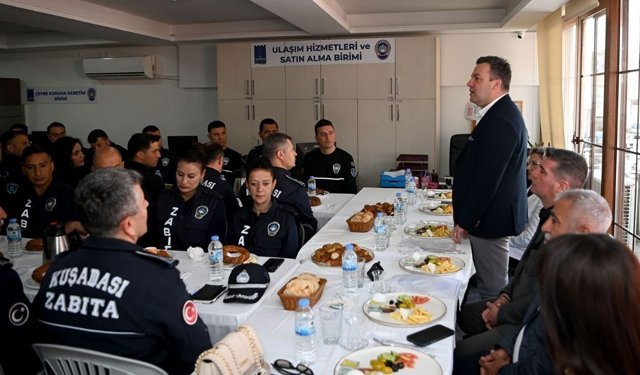 Demirtaş’tan zabıta personeline sezon öncesi ziyaret