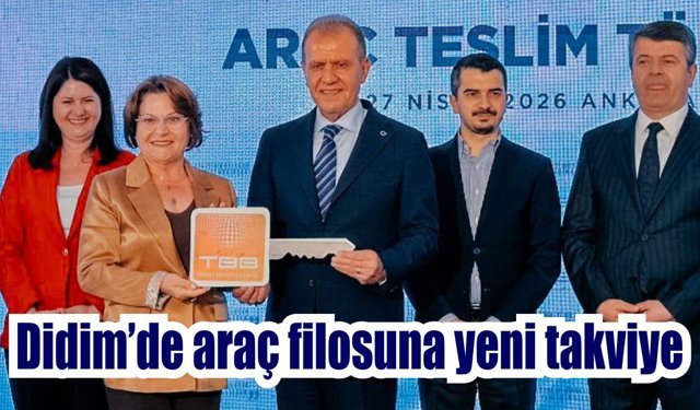 Didim’de araç filosuna yeni takviye