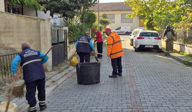 Efeler’de temizlik ve çevre düzenleme çalışmaları sürüyor