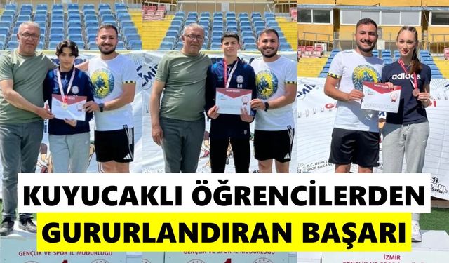 Kuyucaklı öğrencilerden gururlandıran başarı