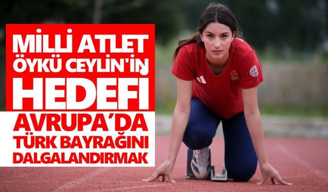 Aydınlı Öykü Ceylin arkadaşını izlemeye gitti, milli atlet oldu