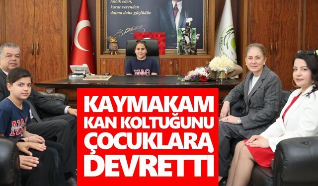 Nazilli'de 23 Nisan geleneği