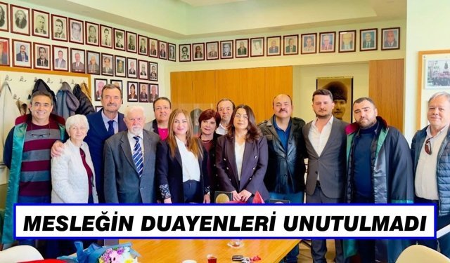 Nazilli'de avukatlara 25. yıl plaketi