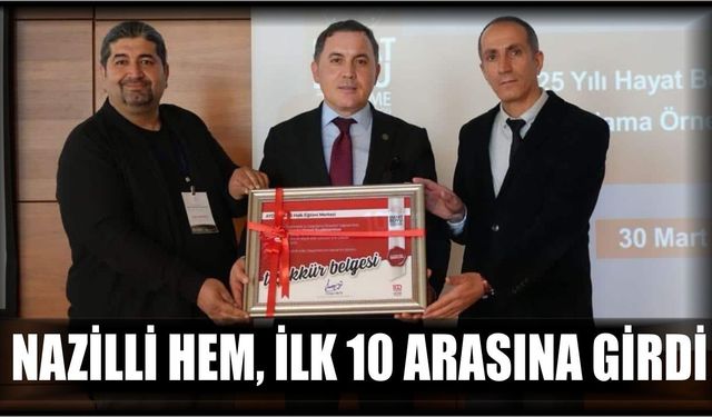 Nazilli’de Geçmişten Geleceğe Projesi başarı getirdi
