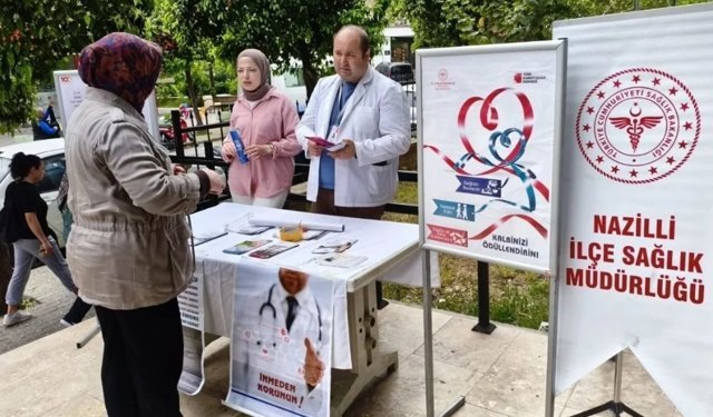 Nazilli'de kalp sağlığı etkinliği