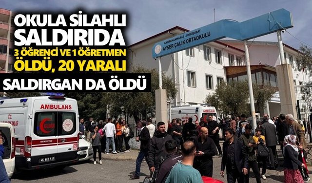 Okula silahlı saldırıda 3 öğrenci, 1 öğretmen öldü, 20 yaralı
