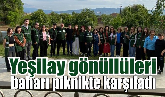 Yeşilay Aydın’dan bahar pikniği etkinliği