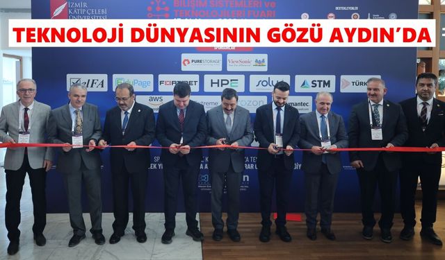 Aydın'da "Bilişim Sistemleri ve Teknoloji Fuarı" başladı