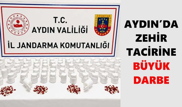 Efeler’de zehir baskını: 3 bin 939 hapla yakalandı