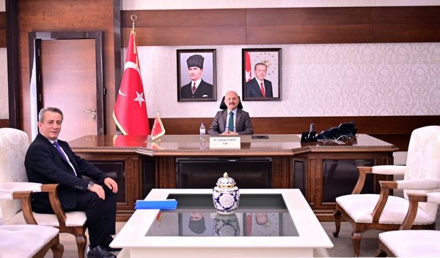 Başkan Anıl Yetişkin’den Vali Osman Varol’a nezaket ziyareti
