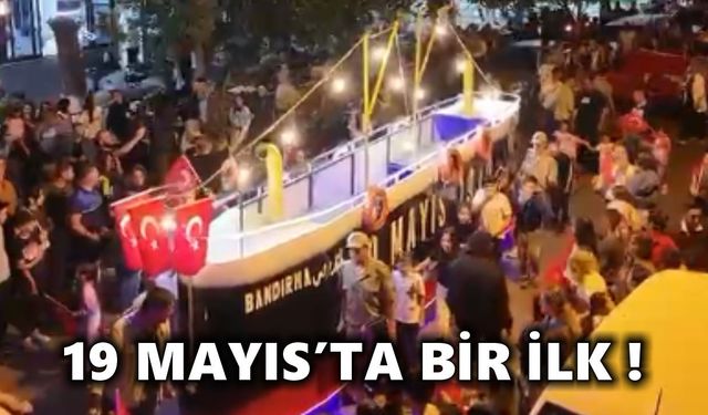 Bozdoğan Sokaklarında Bandırma Vapuru coşkusu