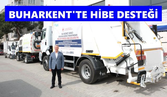 Buharkent'te hibe desteği