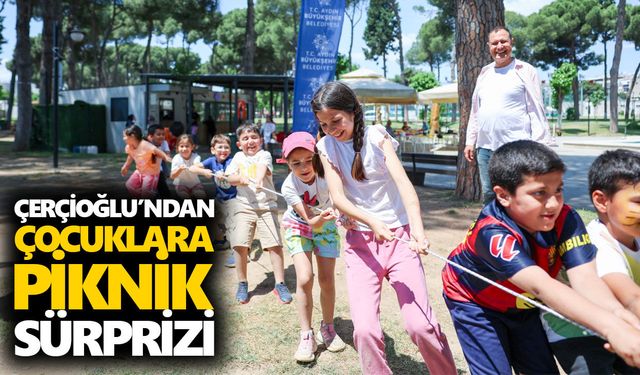 Çerçioğlu’ndan çocuklara piknik sürprizi