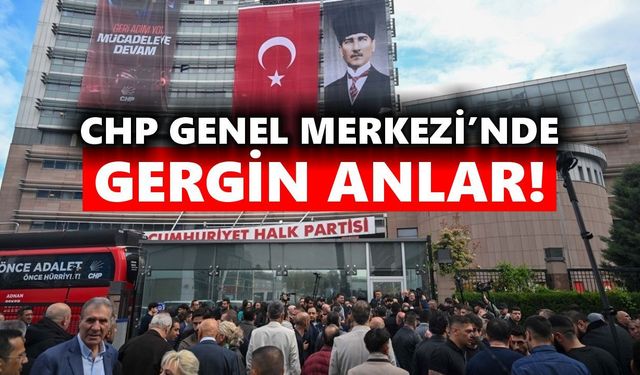 CHP Genel Merkezi'nde tahliye gerginliği