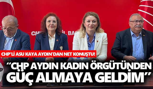 CHP'li Asu Kaya Aydın’dan net konuştu! Görevden alma iddialarını kesin bir dille yalanladı