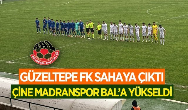 Güzeltepe sahaya, Çine Madranspor BAL'a çıktı