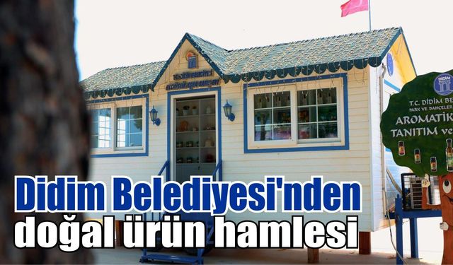 Didim Belediyesi’nin doğal ürünleri vatandaşlarla buluşuyor