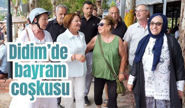 Didim’de bayram coşkusu