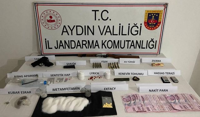 Germencik’te narkotik darbesi: 16 yaşındaki şüpheli dahil 2 tutuklama