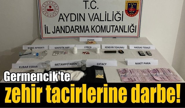 Germencik’te uyuşturucu operasyonu: 5 gözaltı