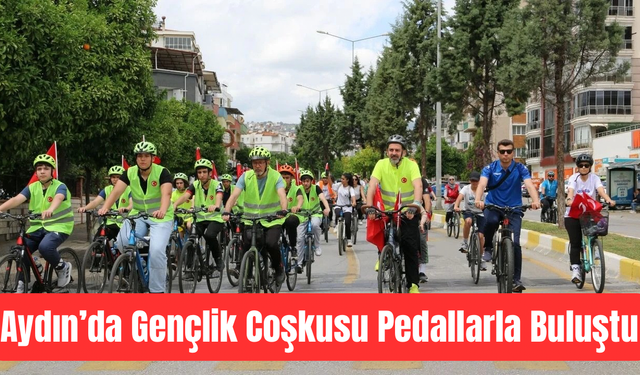 Aydın'da “Gençlik Haftası” etkinlikleri bisiklet turuyla başladı