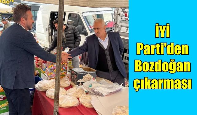 İYİ Parti'den Bozdoğan çıkarması