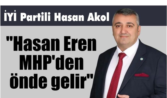 İYİ Partili Başkan'dan Eren'e destek