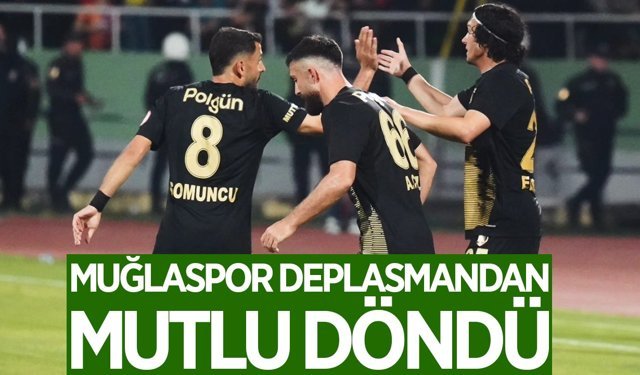 Muğlaspor deplasmanda Play-Off ilk maçını kazandı