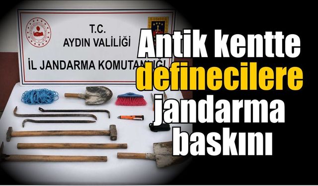 Magnesia Antik Kenti’nde kaçak kazı operasyonu: 3 gözaltı