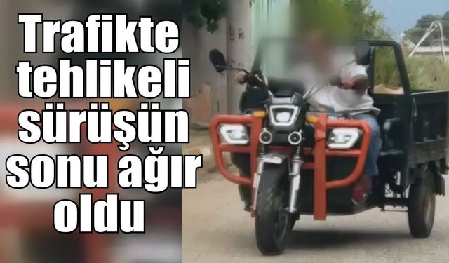 Nazilli’de alkollü sürücüye ağır ceza