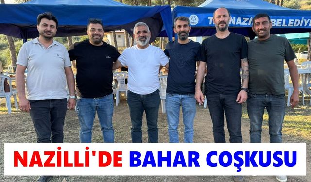 Nazilli'de bahar coşkusu