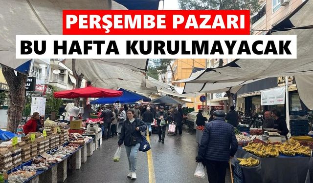 Nazilli’de bayram öncesi pazar mesaisi