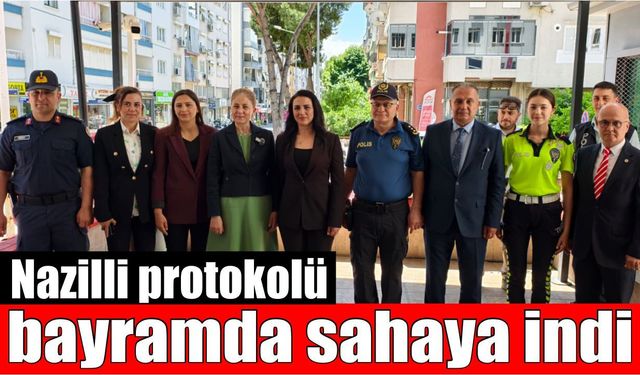 Nazilli’de bayramda vefa