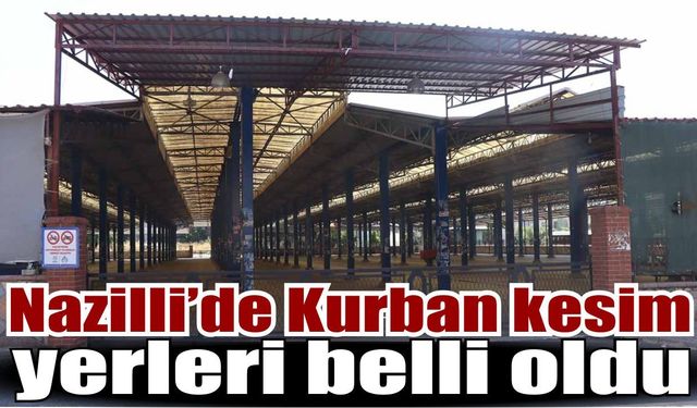 Nazilli'de beklenen açıklama geldi