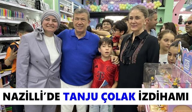 Nazilli’de Tanju Çolak izdihamı