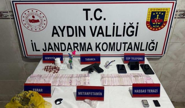 Nazilli’de zehir tacirine darbe