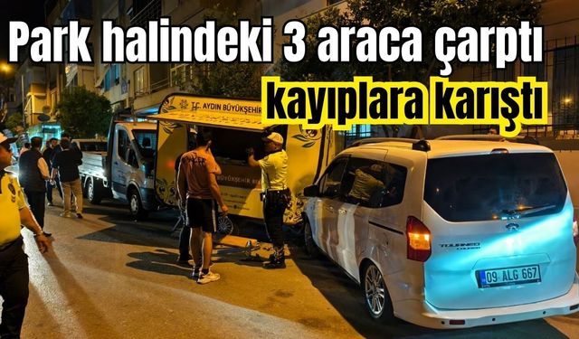 Nazilli’de zincirleme kaza! Kaçan sürücünün oyunu tutmadı