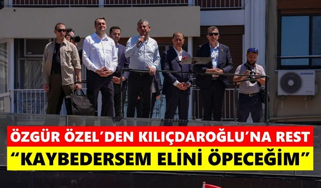 Özgür Özel İzmir'de partililere seslendi