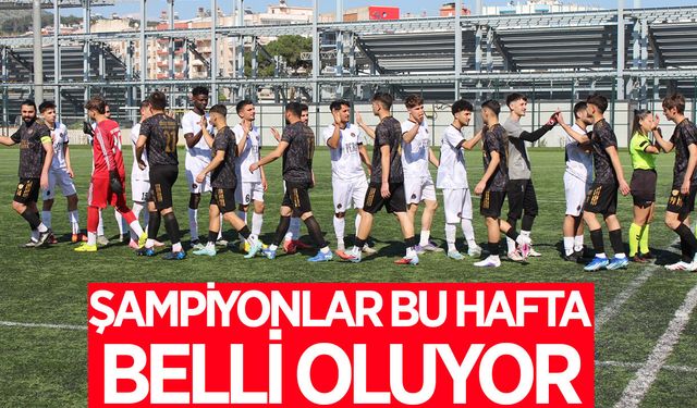 Aydın 2.Amatör Küme'de bu hafta şampiyonlar belli olacak