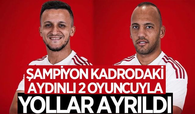 Batman Petrolspor’da şampiyonluk sonrası büyük ayrılık! Aydınlı iki isim de veda etti