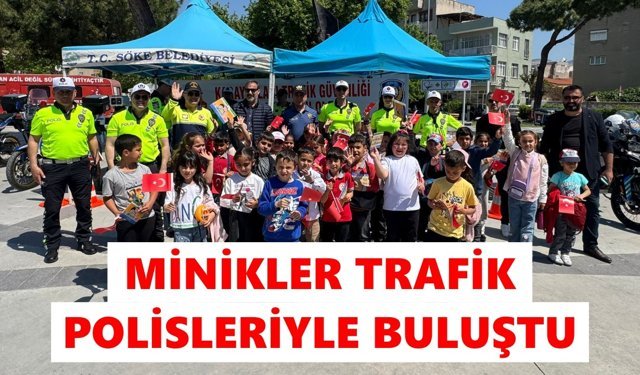 Söke’de alkol gözlüğüyle şoke eden trafik dersi
